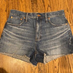 NWOT Madewell The Perfect Jean Short size 31